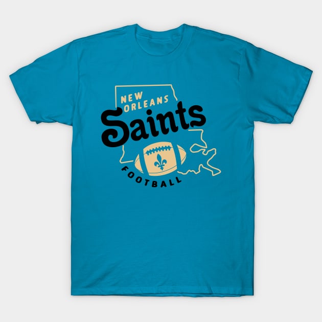 New Orleans Saints Football New Orleans Saints T Shirt TeePublic